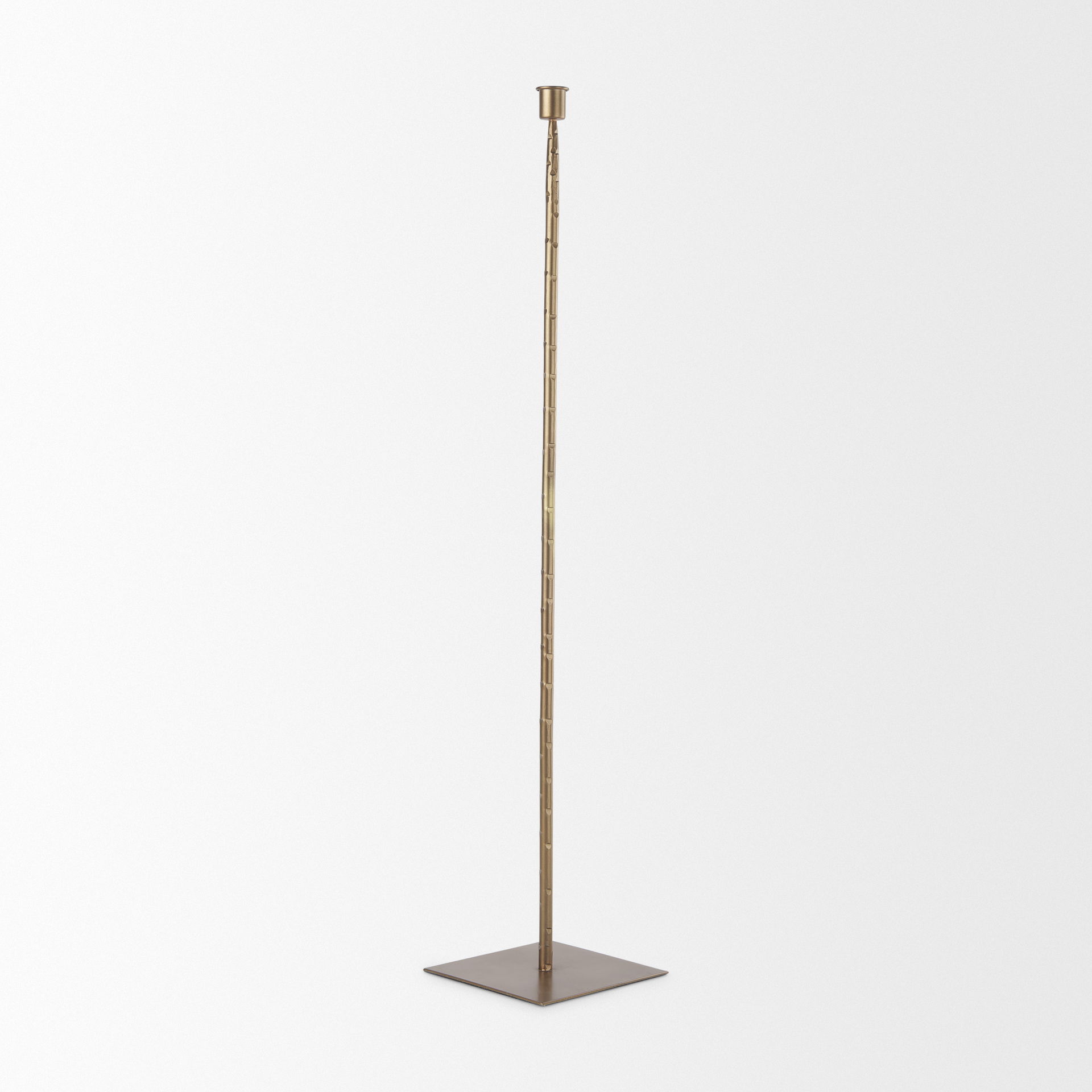 Porter Iron Candle Holder Large, Candles & Candle Holder by Mercana, 6" length x 6" width x 30" height View 4