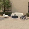 Cosmo Outdoor Coffee Table Black, Outdoor Table by Moe's Home, 4' width x 1'3" height x 4' depth thumbnail 10