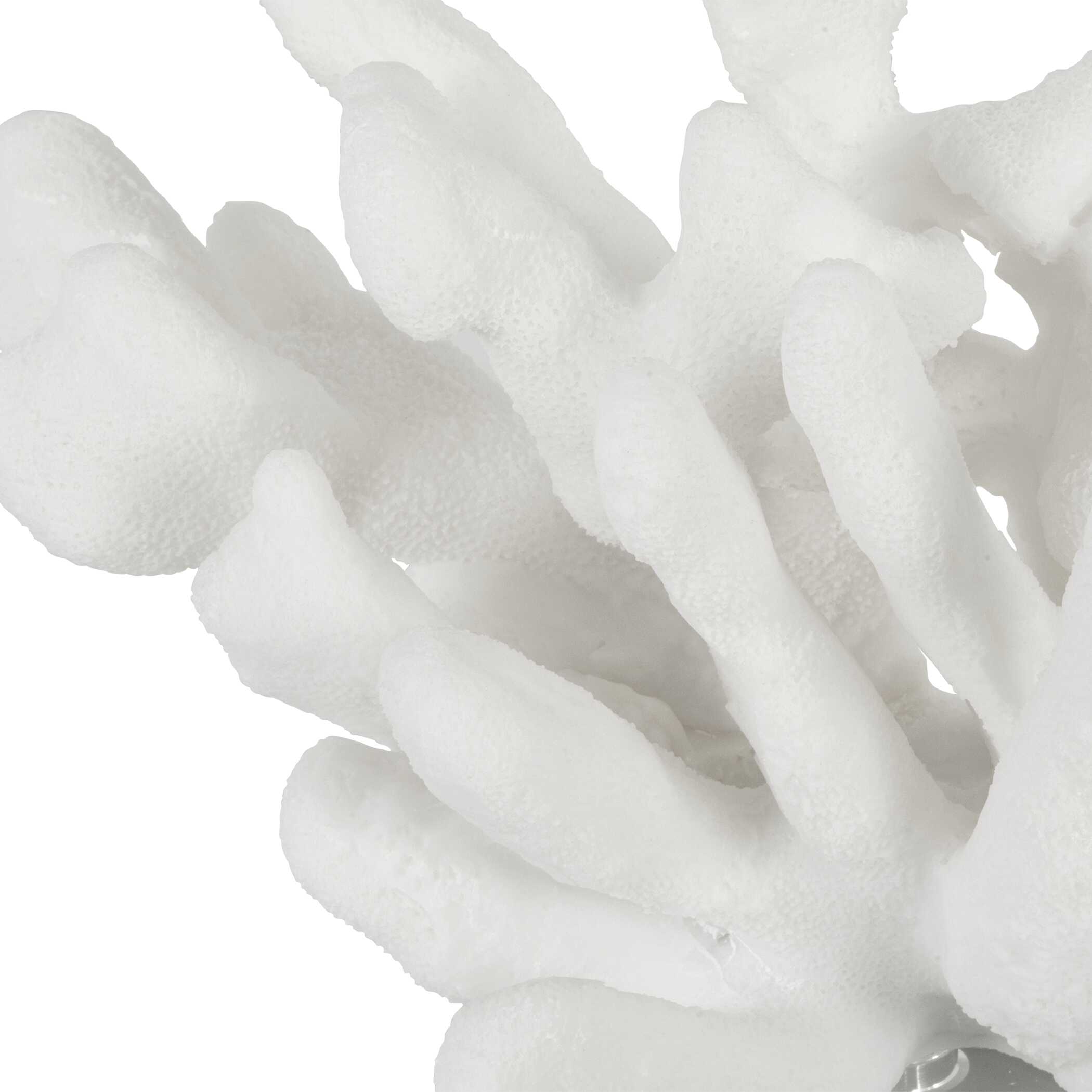 Charbel White Bookends Set/2, Decorative by Uttermost, 5.75" width x 9" height x 7.62" depth View 8