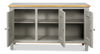 Louis Xvi Buffet,Carmine Legno, Cabinets & Sideboard by Sarreid, 60" length x 18" width x 34" height thumbnail 9