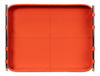Safari Leather Tray, Orangeade, Decor by Sarreid, 19" length x 15" width x 2" height thumbnail 11