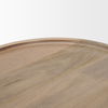Takoda Light Brown Wood Tapered Drum Accent Table thumbnail 4