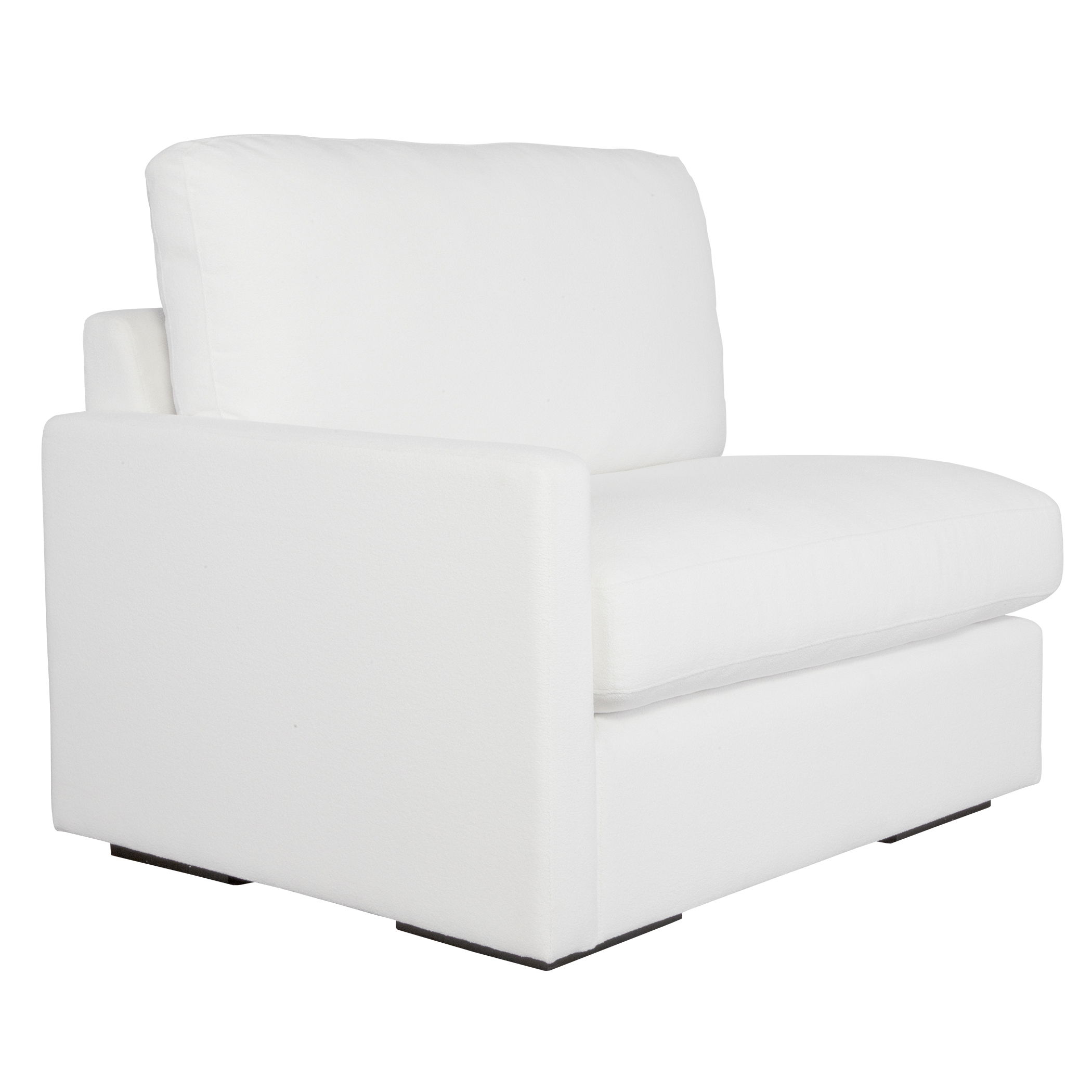 Refuge Arctic White Left Arm Facing Sofa large image 