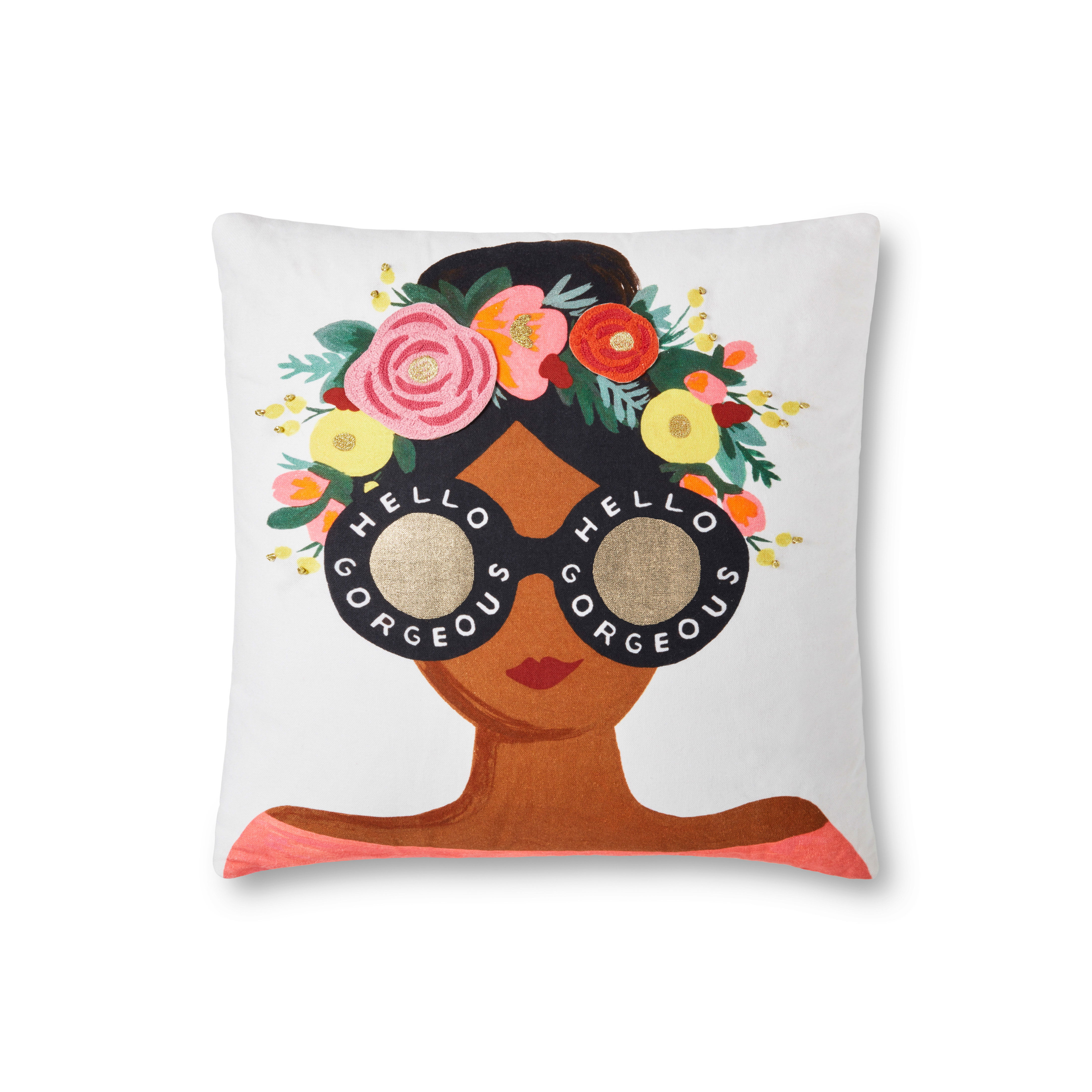 Rifle Paper Co. x Loloi Pillows Pillow large image 