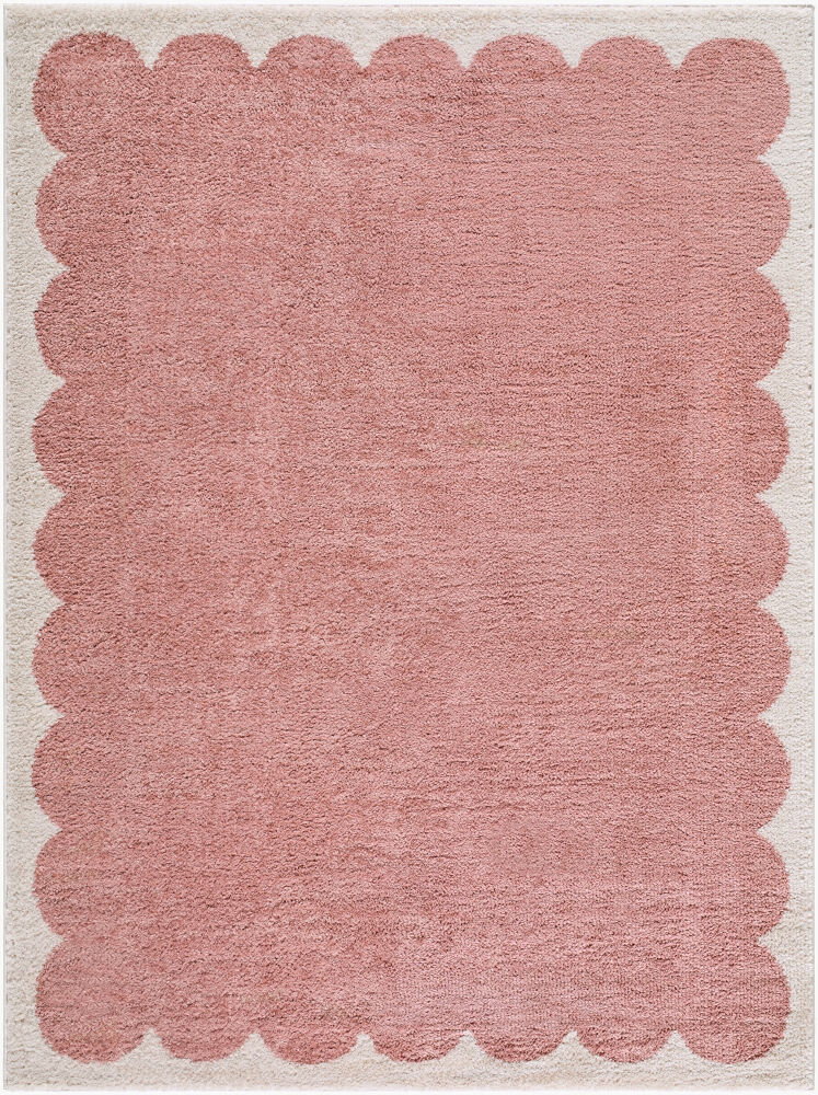 Fossay Shag Machine Woven Rug, by Surya, 7'2.61" length x 2'7.5" width