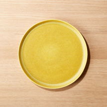 Online Designer Dining Room Drift Matte Yellow Salad Plate