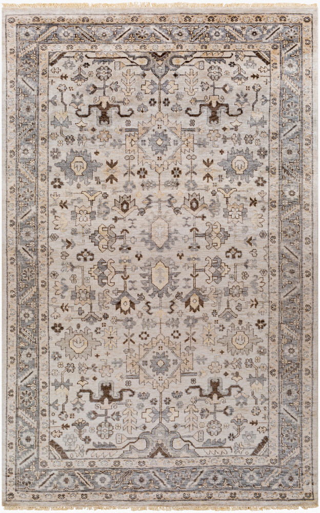 Sabine Handmade Rug, by Surya, 3' length x 2' width
