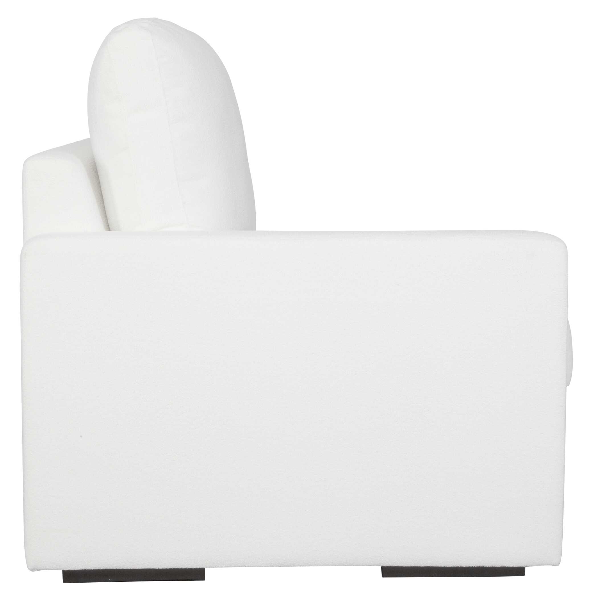 Refuge Arctic White Left Arm Facing Sofa, Furniture by Uttermost, 43.25" width x 30" height x 37.5" depth View 5