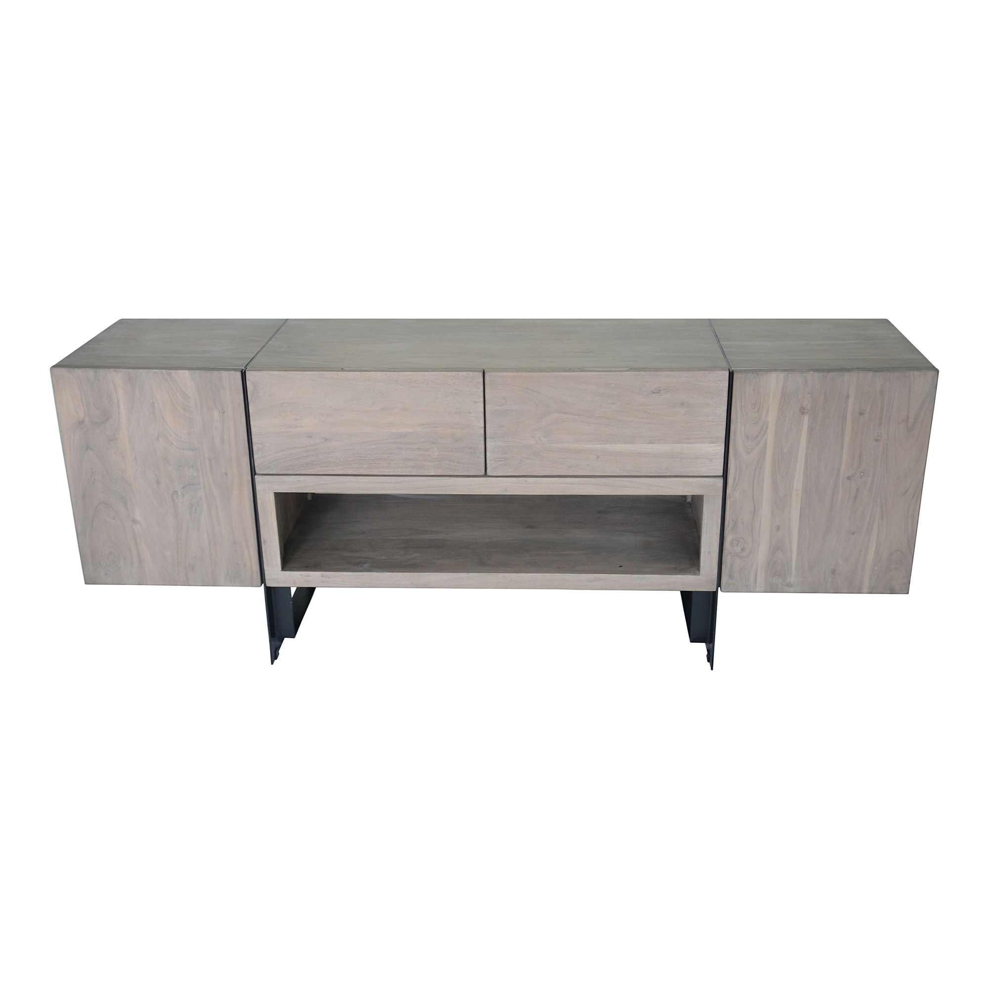 Tiburon Media Cabinet Blush Multi large image 