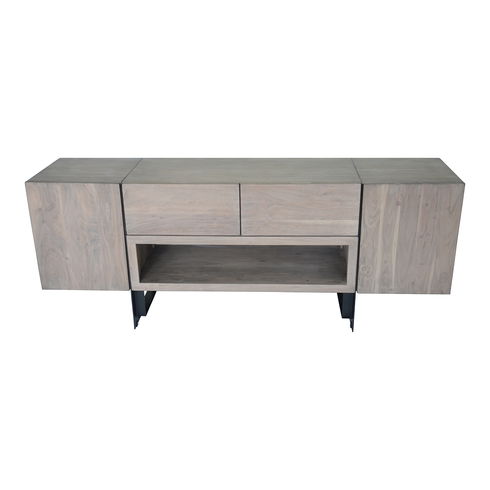 Tiburon Media Cabinet Blush Multi