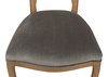 Oval Cane Back S/Chair  Drftwd Charcoal, by Sarreid, 2' length x 1'9" width x 3'5" height thumbnail 5
