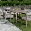 Forsyth Dark Gray Outdoor Dining Table, Furniture by Uttermost, 92" width x 30.4" height x 39" depth thumbnail 6