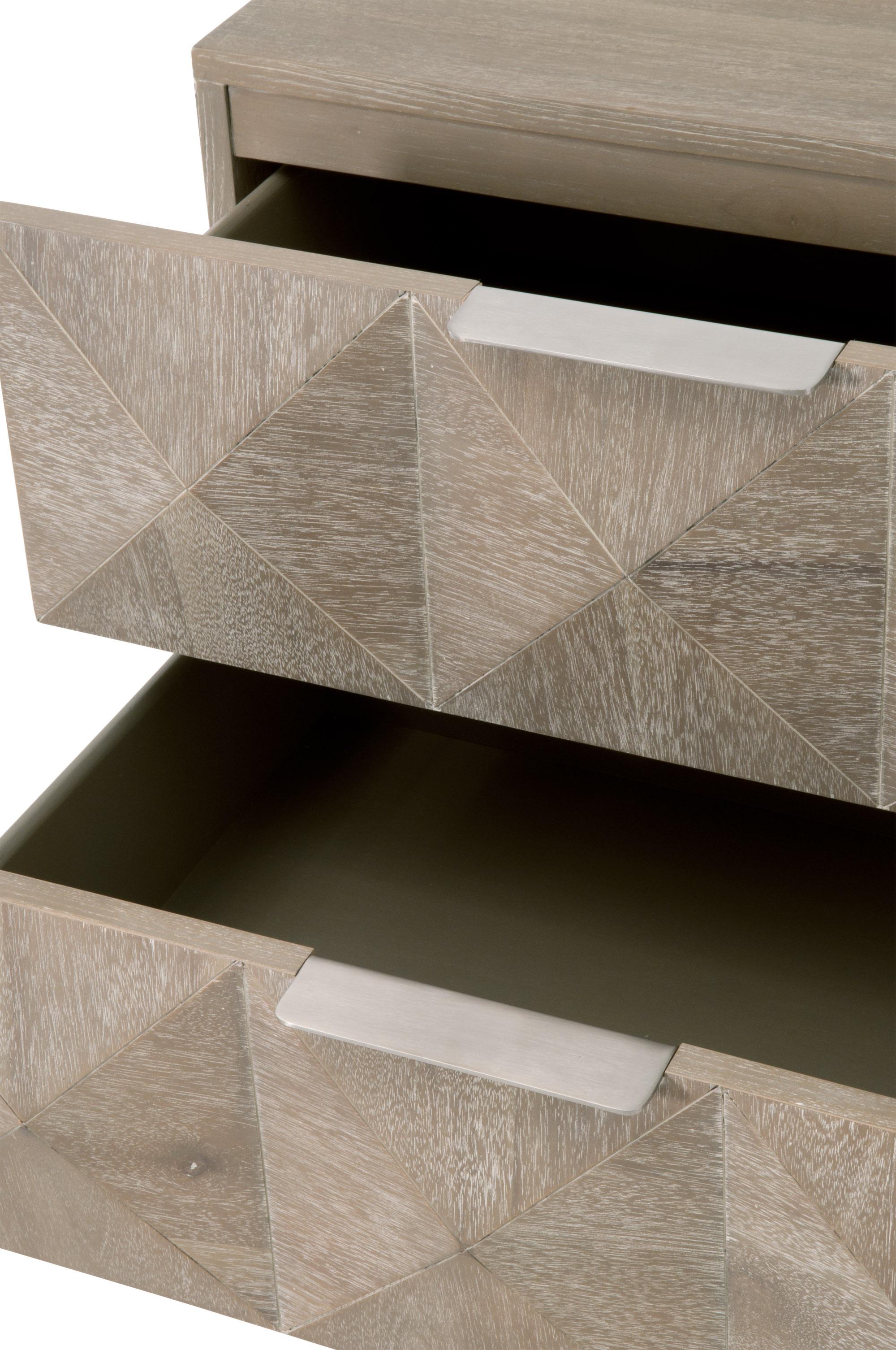 Atlas 2-Drawer Nightstand large image 