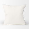 Jolie Cream with Black Print Linen Square Decorative Pillow  Cover thumbnail 4