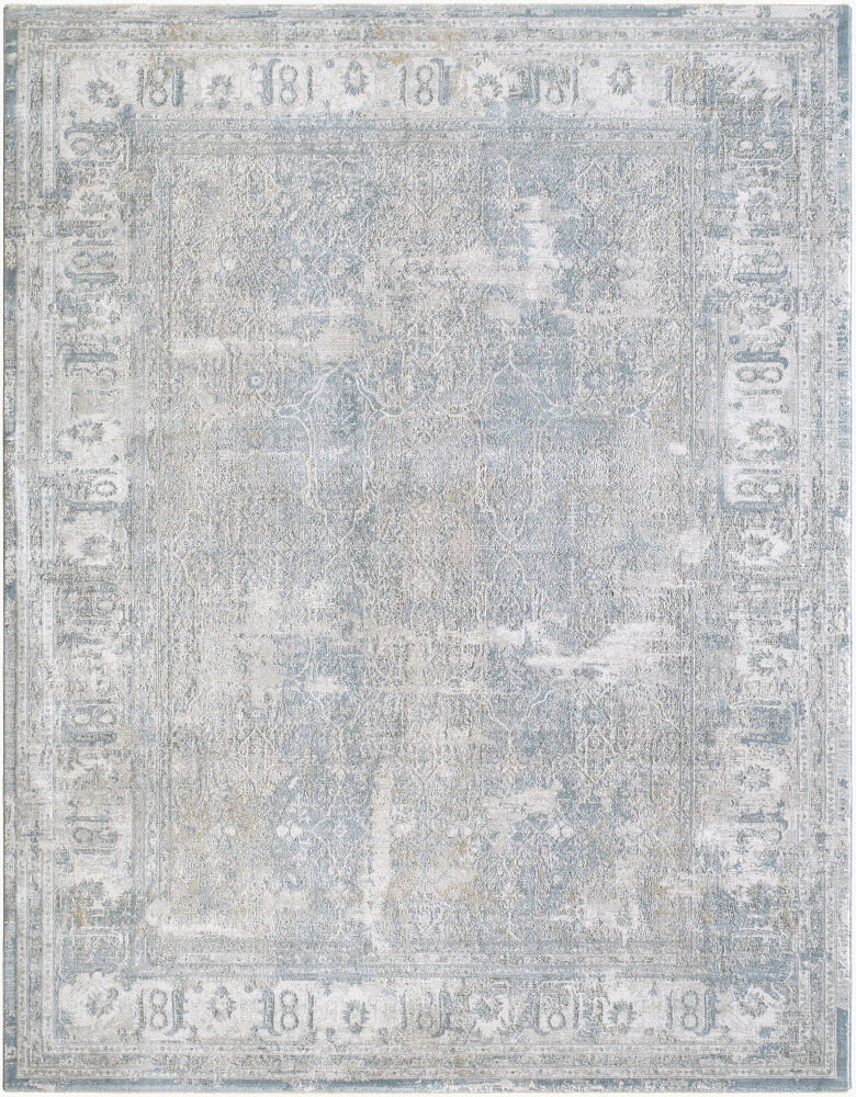 Brunswick Machine Woven Rug, by Surya, 7'4.58" length x 4'11.84" width