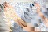 Cubist Cityscape Blue Peel & Stick Wallpaper thumbnail 4