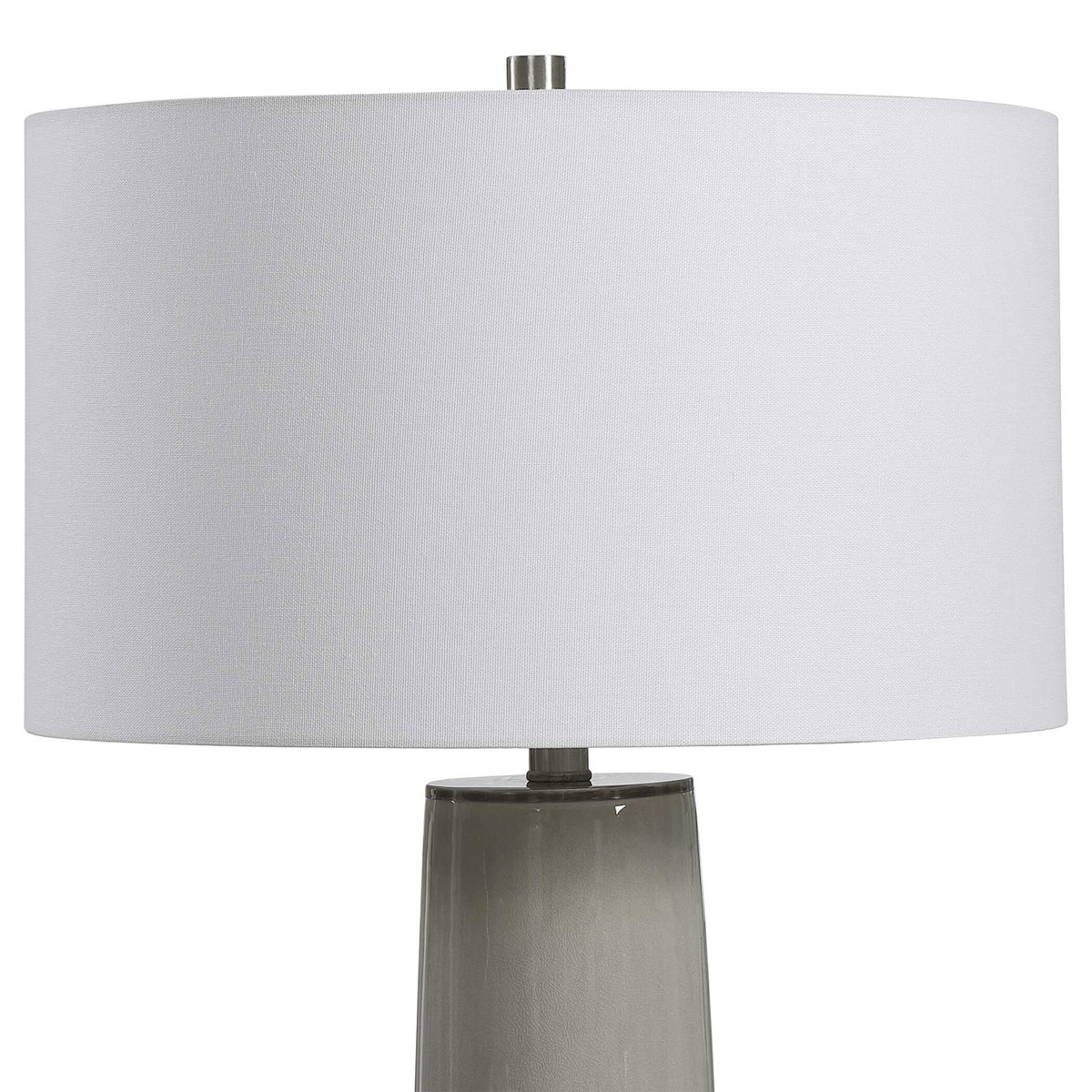 Abdel Gray Glaze Table Lamp, by Uttermost, 17" width x 30.75" height x 17" depth View 7