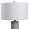 Abdel Gray Glaze Table Lamp, by Uttermost, 17" width x 30.75" height x 17" depth thumbnail 7