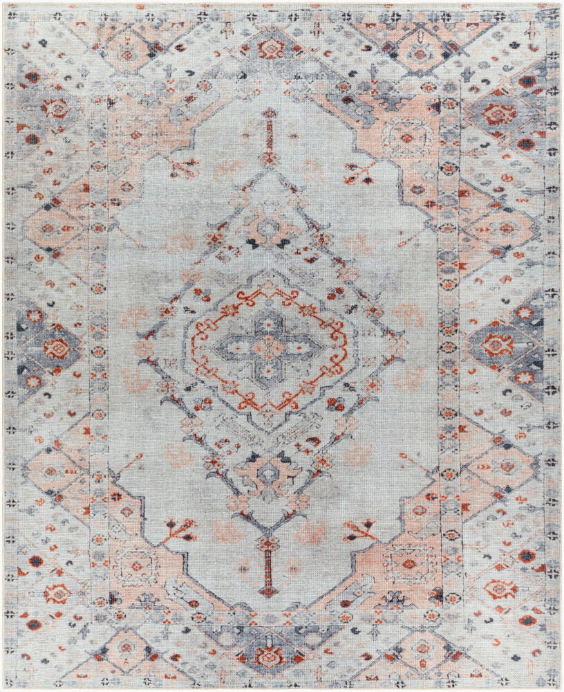 Tahmis Machine Woven Rug, by Surya, 1'3.75" length x 1'3.75" width