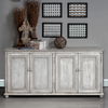 Pie Crust Door Sideboard, Cabinets & Sideboard by Sarreid, 76" length x 22" width x 36" height thumbnail 16