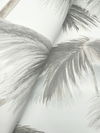 Plein Air Palms Black & White Wallpaper thumbnail 2