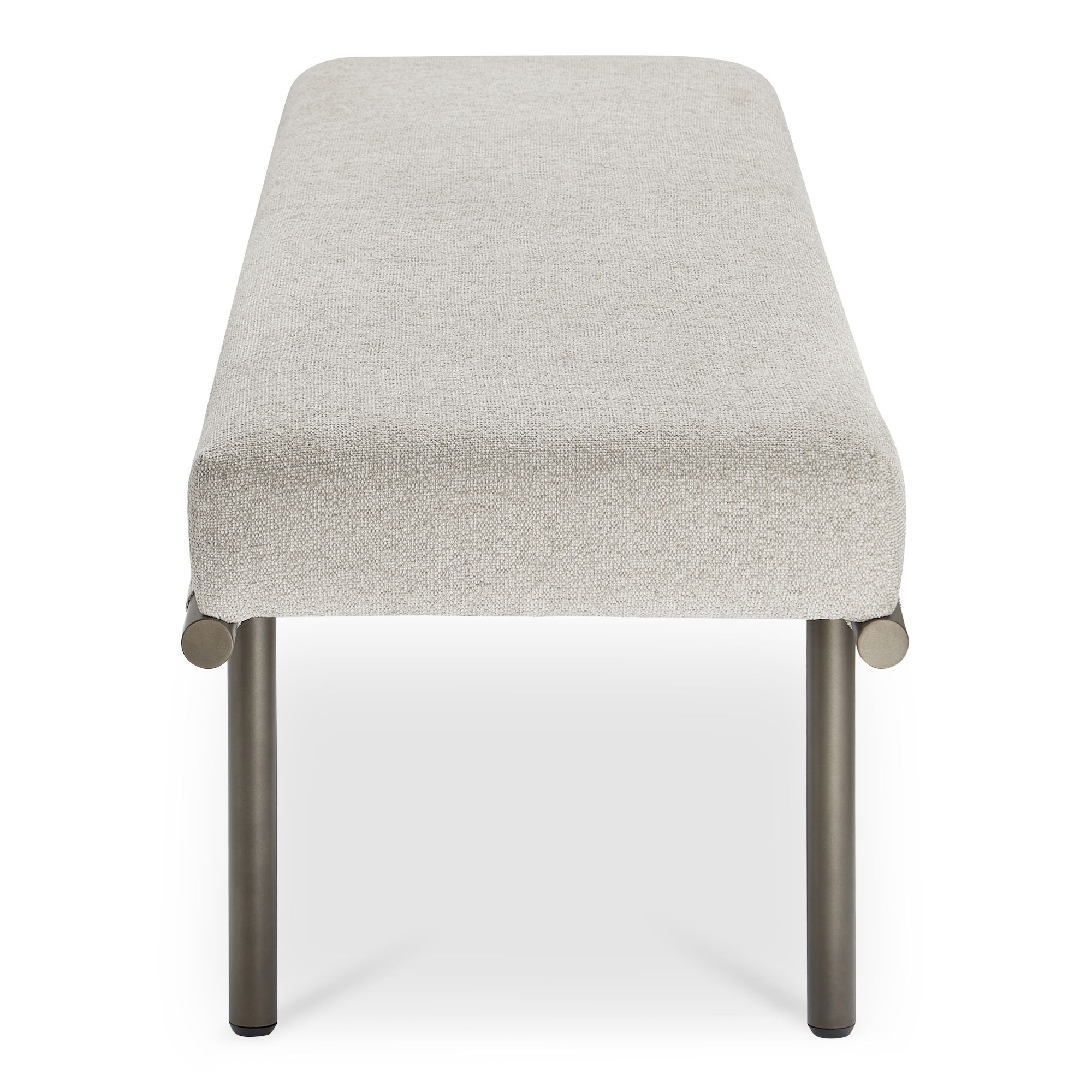 Carson Dining Bench Beige large image 