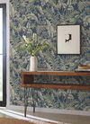 Heronwood Navy Wallpaper thumbnail 1