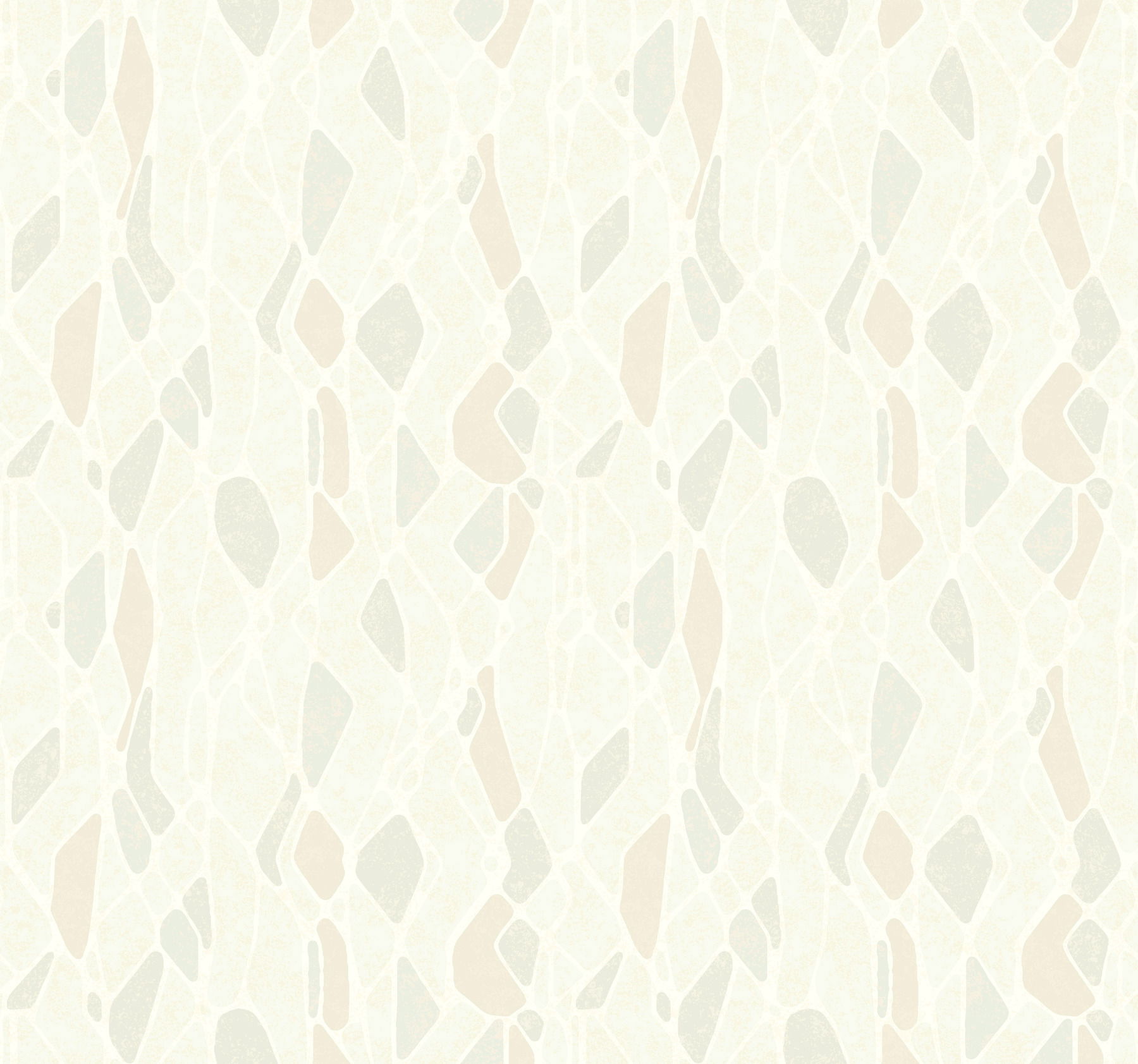 Stained Glass Beige Wallpaper large image 