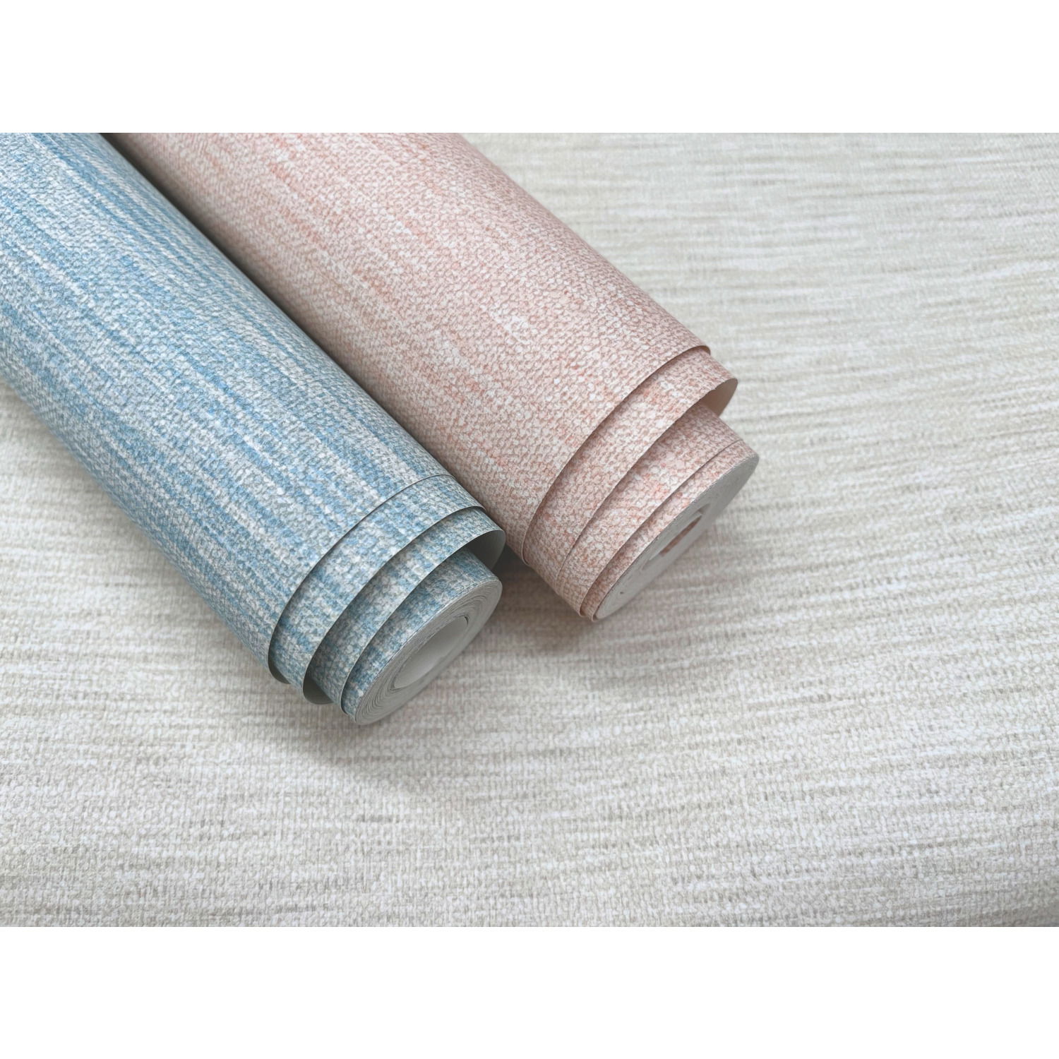 Challis Woven Blue & Green Wallpaper Challis Woven Blue & Green Wallpaper large image