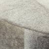 Zahavi 36' Gray Hair-On-hide with Metal Base Ottoman, by Mercana, 36" length x 36" width x 16" height thumbnail 8