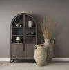 Tulsi Small Matte Earth Brown Ceramic Floor Vase thumbnail 1