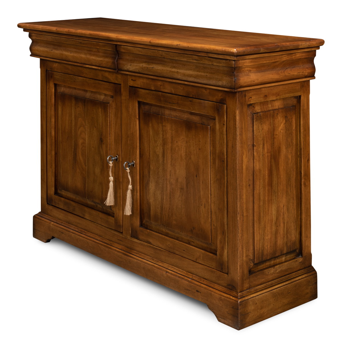 Charterhouse Cabinet  Fruitwood, by Sarreid, 1'6" length x 4'6" width x 3'2" height View 7
