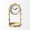 Marian  Gold Studded Table Clock thumbnail 4