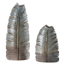 Online Designer Dining Room Invano Leaf Vases S/2