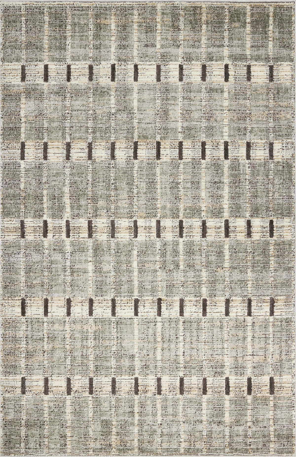 Jeremiah Brent x Loloi Bleecker Rug, 1'6" length x 1'6" width View 1