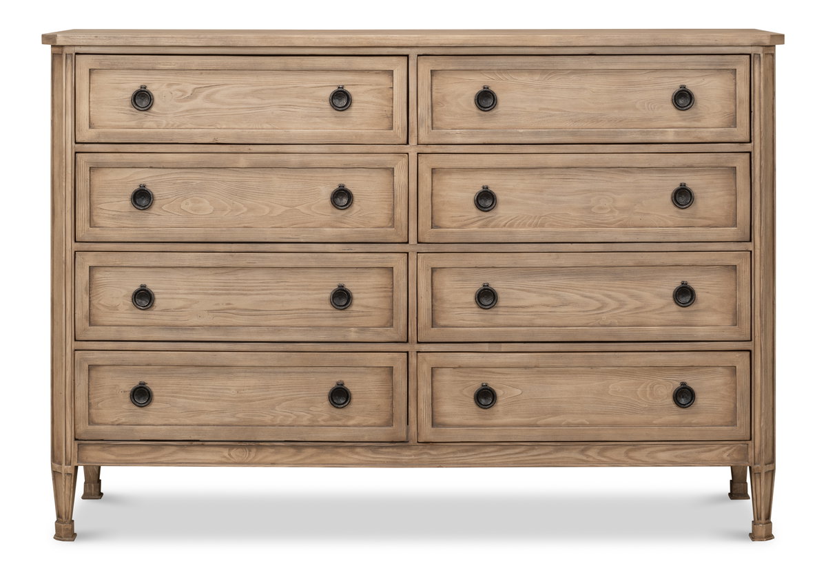 Barbera Vineyards Dresser, by Sarreid, 1'7" length x 5'6" width x 3'9" height View 2