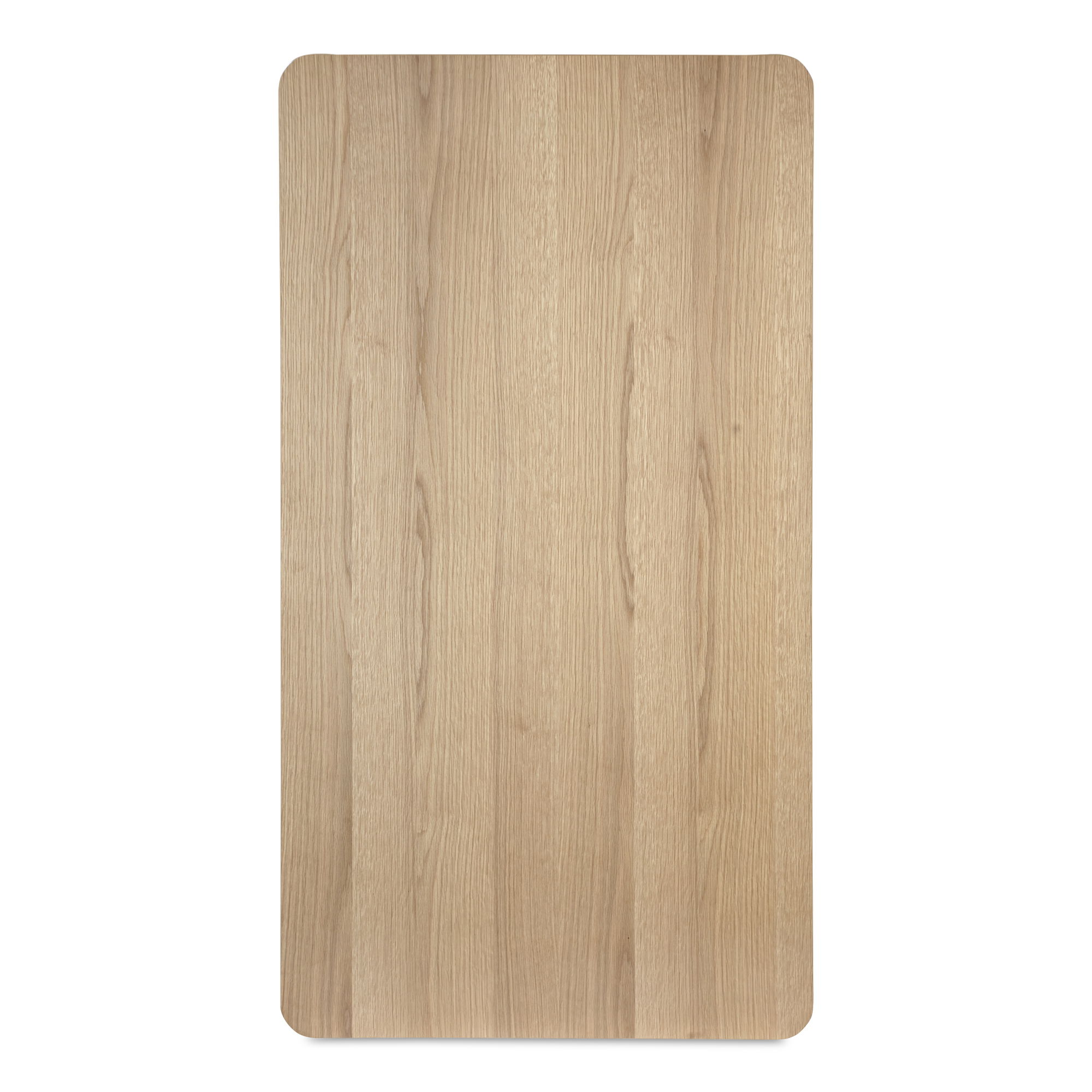 Round Off Coffee Table Natural Oak, by Moe's Home, 55" width x 13" height x 30" depth View 6