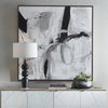 Looping Eternity Framed Abstract Art, by Uttermost, 55.5" width x 55.5" height x 2" depth thumbnail 2