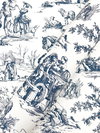 Seasons Toile Navy Wallpaper, by York Wall, 27' length x 2'3" width x 0.02" depth thumbnail 3