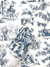 Seasons Toile Navy Wallpaper thumbnail 3