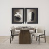Isla 86.5'L x 39'W Oval Dining Table | Modern | Dark Brown Wood | Seats 6, by Mercana, 86.5" length x 39" width x 30" height thumbnail 3