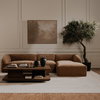Isla Left Arm Facing Chair Mocha, Sectional Sofa by Moe's Home, 59.8" width x 29.9" height x 41.7" depth thumbnail 9