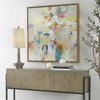 Party Time Framed Abstract Art, by Uttermost, 41.75" width x 41.75" height x 2" depth thumbnail 4