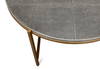 Grey Shagreen Coffee Table, by Sarreid, 2'10" length x 2'10" width x 1'4" height thumbnail 8