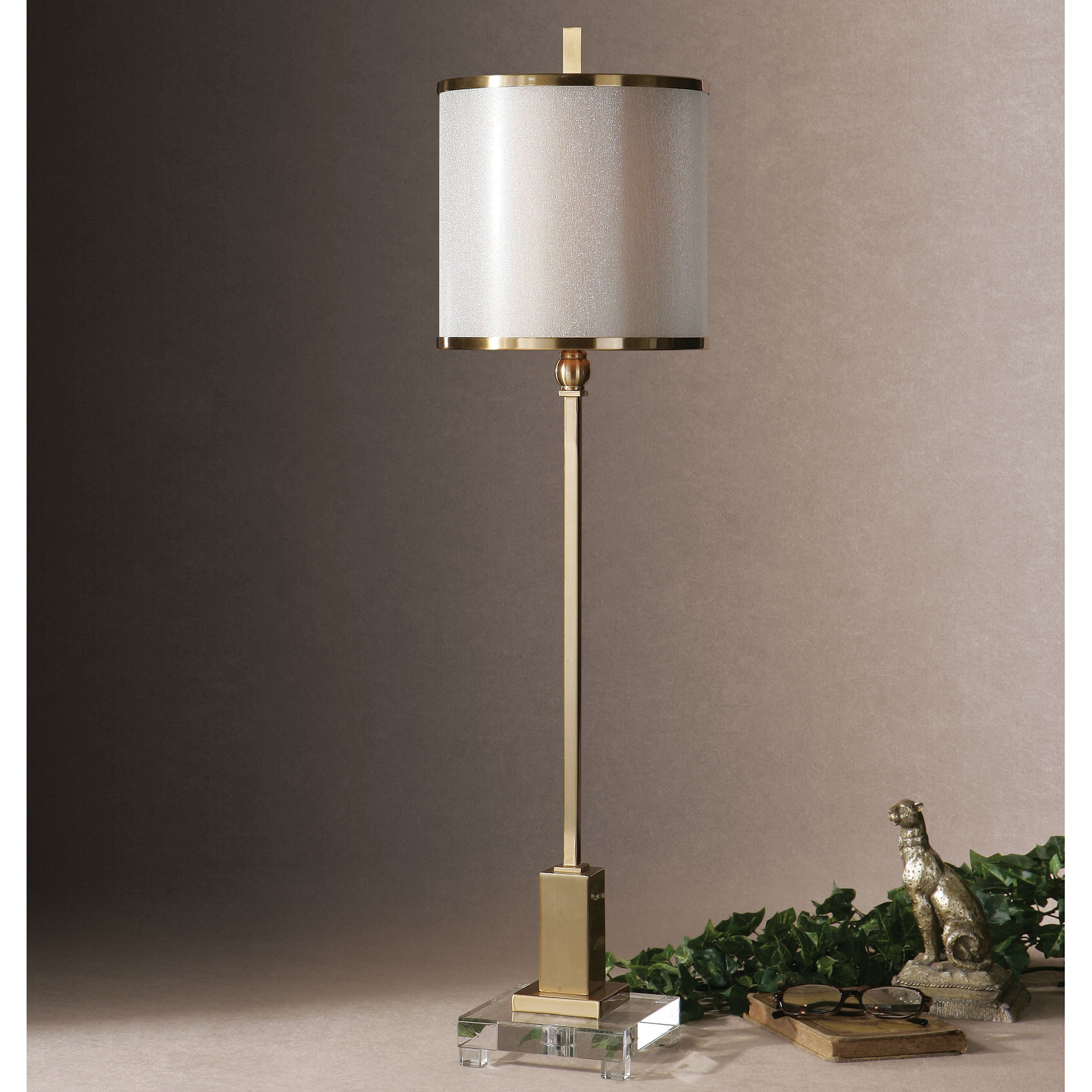 Villena Brass Buffet Lamp large image 