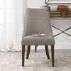 Daxton Earth Tone Armless Chair thumbnail 1