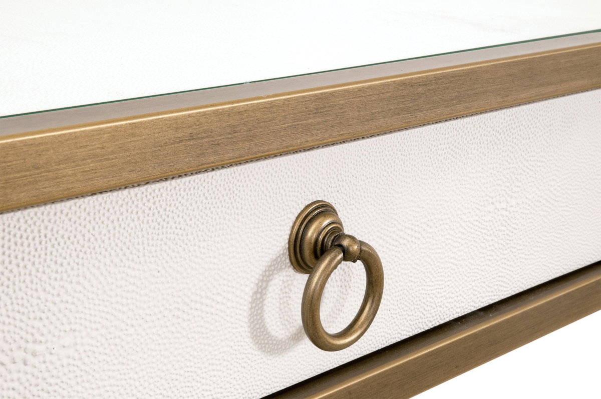 Strand Shagreen Desk, by Essentials for Living, 49" width x 31.5" height x 24" depth View 11