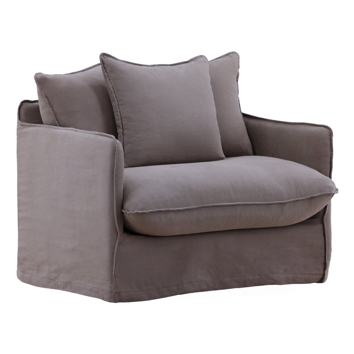 Lexia Sofa Chair Frame, Sofas & Sectional by Dovetail, 41.7" width x 29.3" height x 38" depth