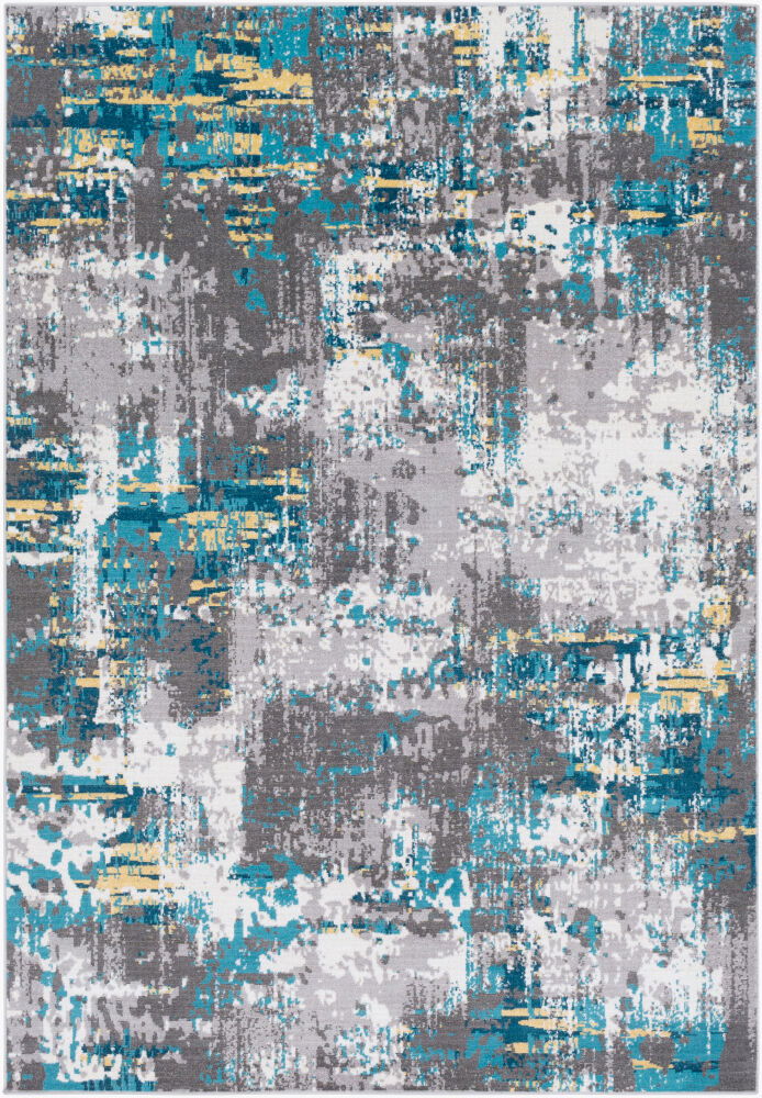 Rafetus Machine Woven Rug, by Surya, 7'6.55" length x 5'2.99" width