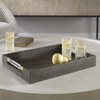 Wessex Gray Tray, Decorative Tray by Uttermost, 19" width x 2.5" height x 14" depth thumbnail 7